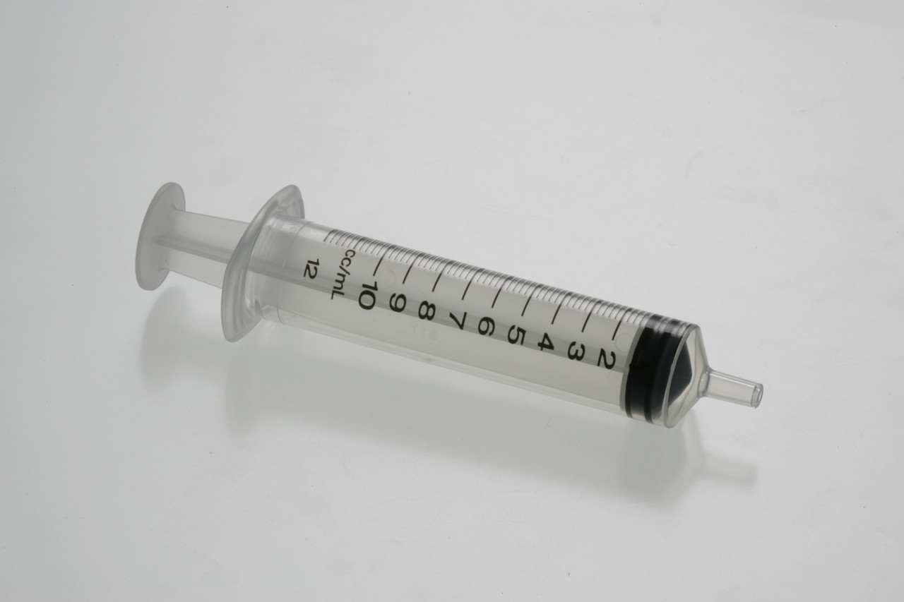 TERUMO SYRINGE ONLY Syringe, 10cc, No Needle, Luer Slip Tip, 100/bx, 6 bx/cs (US Only)