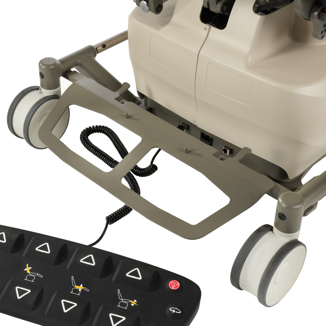 MTI CHAIR ACCESSORY Foot Control Slant Mount Assembly, Mobile Base G2 ( ONLY) (Continetal US & Canada)