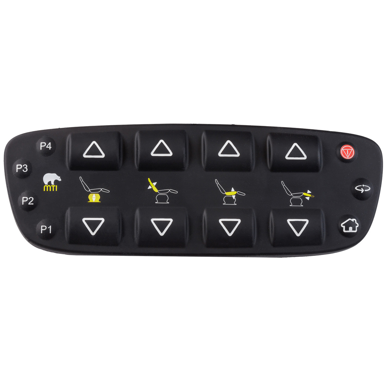 MTI CHAIR ACCESSORY Foot Control, 4 Func (L,B,T,F), G2 ( ONLY) (Continetal US & Canada)