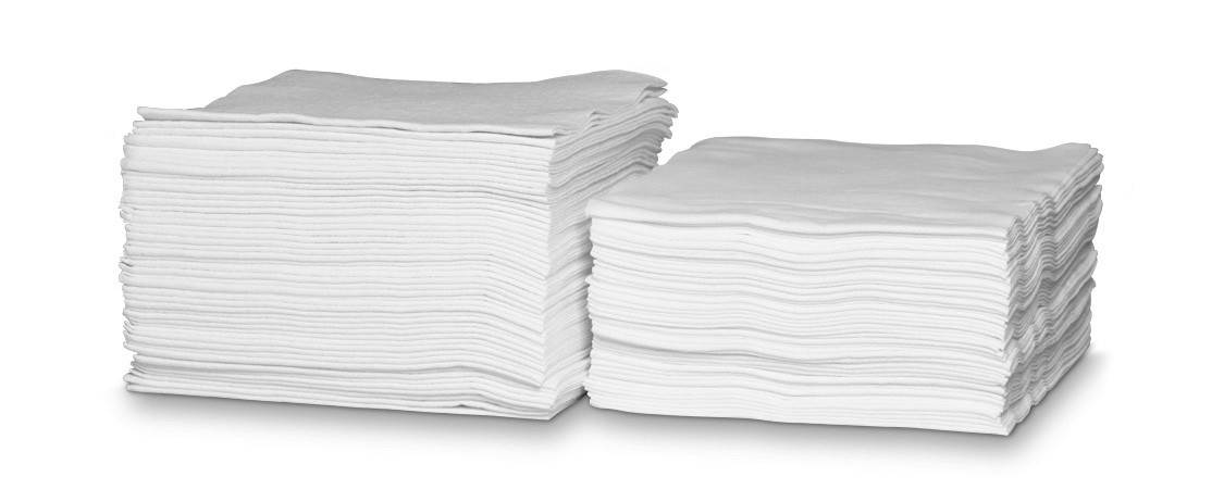 TIDI WASHCLOTHS - Washcloth, DRC Hygenic, 13" x 13", White, 50/ct, 16 ct/cs