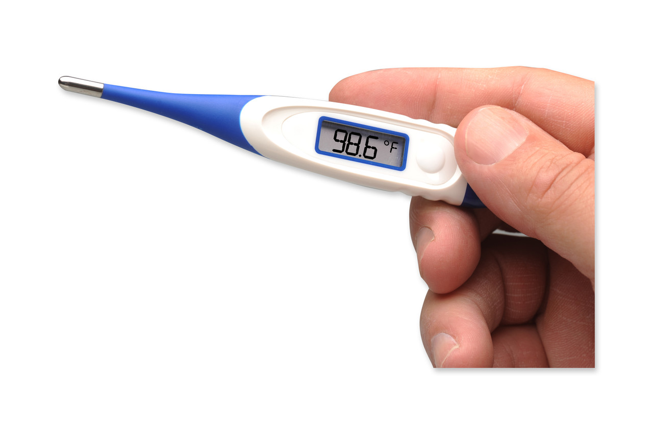 ADC ADTEMP™ III DIGITAL THERMOMETER Digital Thermometer, Flex Tip (US Only) (Minimum Order Quantity of 20) THERMOMETER DIGITAL FLEXTIP BLU WHT