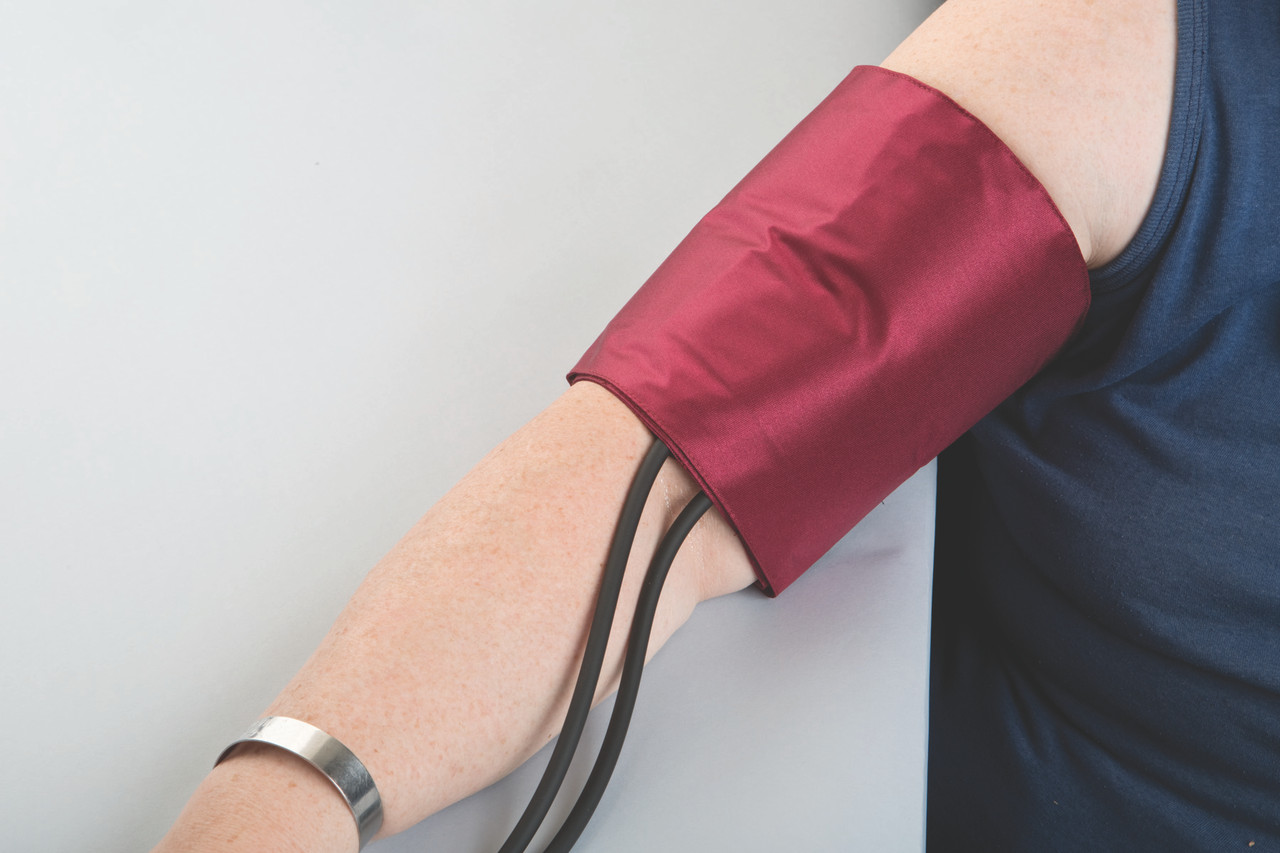 ADC ADCUFF™ & BLADDERS, 1-TUBE ADCUFF™ & Bladder, 1-Tube, Bariatric, Burgundy, LF ADCUFF W/BLADDER BARIATRICLF 1TUBE BURGUNDY