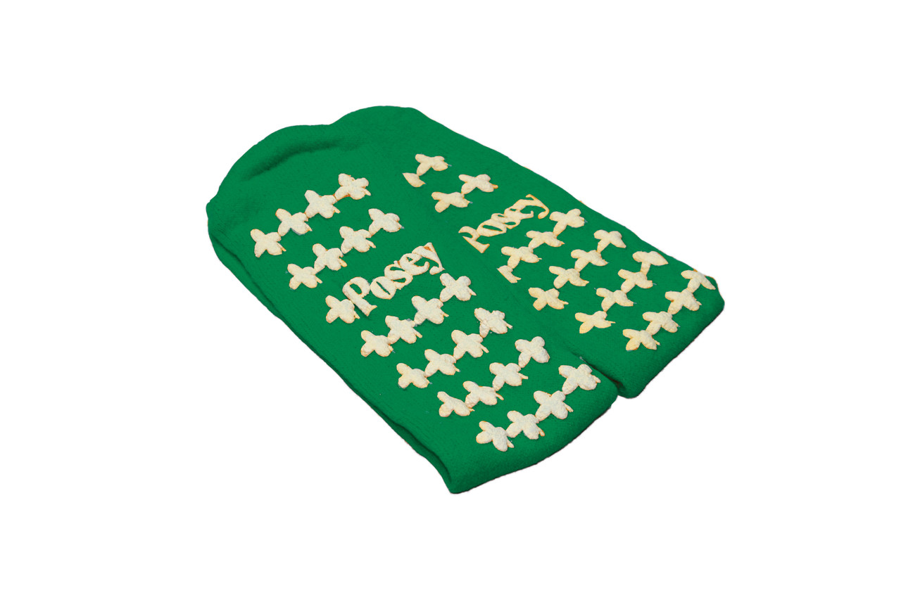 TIDI POSEY SOCKS AND SLIPPERS - Fall Management Socks, Green, Standard (Continental US + HI Only)