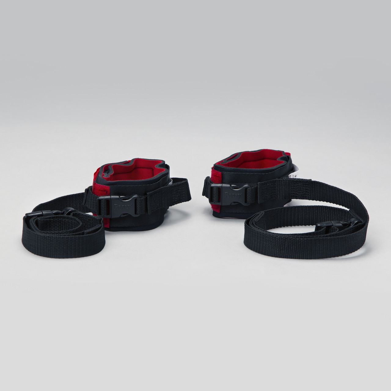 TIDI POSEY LIMB HOLDERS - Posey Ankle Restraint, Twice-as-Tough, One Size Fits Most, Quick Release Buckle, 2 Strap, Machine Washable/Sterilizable, Neoprene, Red (Continental US + HI Only)