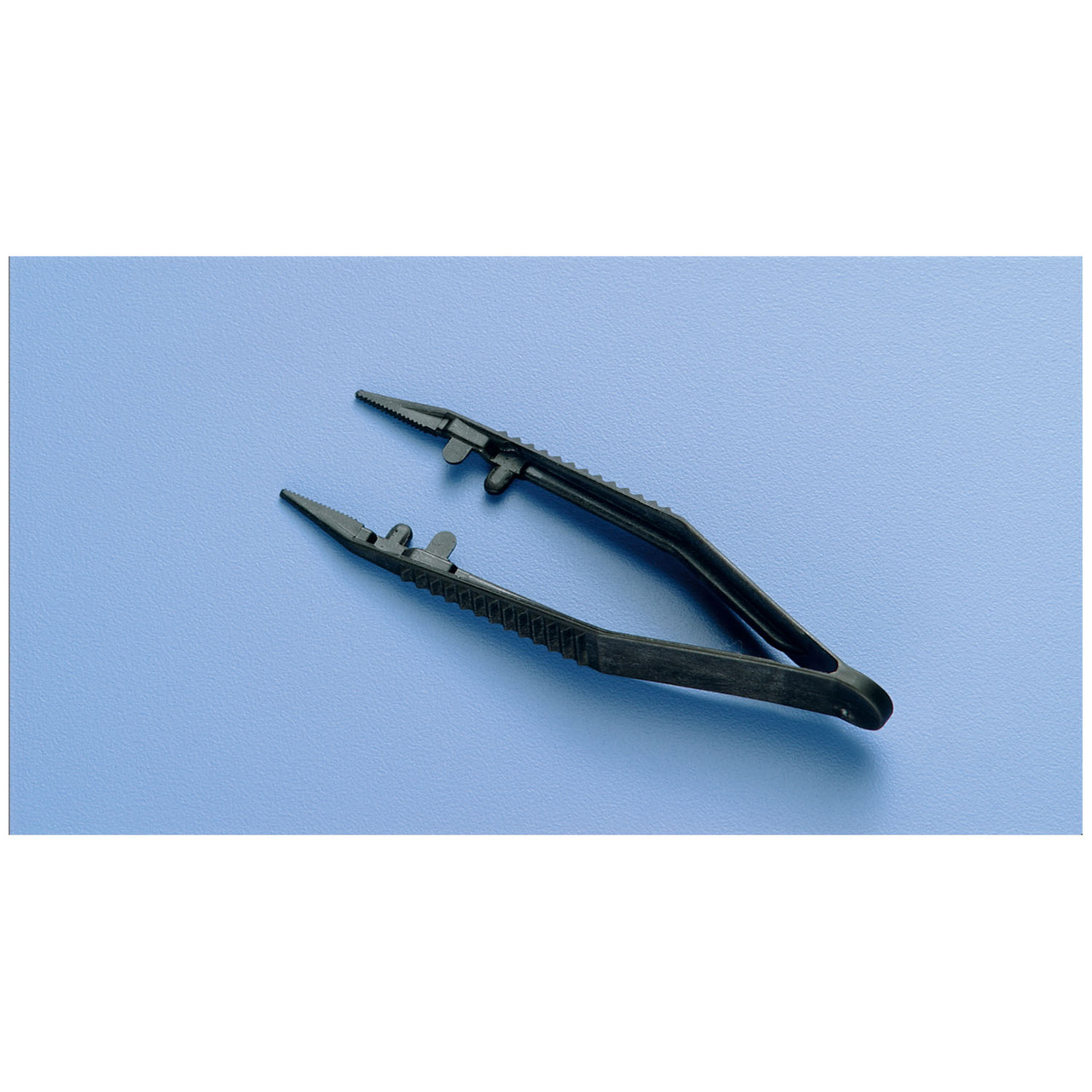 BUSSE POSI-GRIP™ FORCEPS Deluxe Plastic Posi-Grip™ Forceps, 4", Sterile, 100/cs