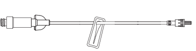 AMSINO AMSAFE® IV ADMINISTRATION SETSStandard Bore IV Extension Set, 7" Length, 1.2 mL Priming Volume, 1 AMSafe Needle-Free Connector, 1 Slide Clamp, Rotating Male Luer Lock, Tyvek Poly Pouch, 50/cs