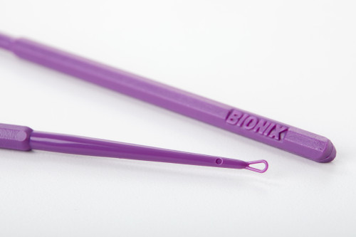 BIONIX SAFE EAR CURETTE™ Ear Curette, VersaLoop®, 3mm, Purple, 50/bx (US Only)