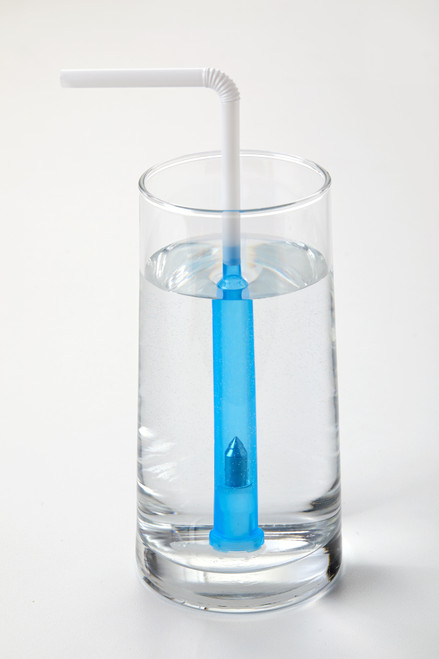 BIONIX SAFESTRAW™ Thick Liquid SafeStraw™, Blue, 12/bx (US Only)
