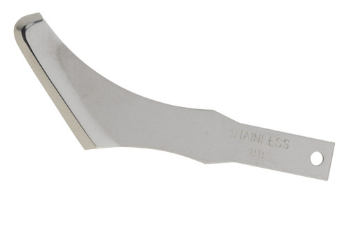 MYCO GLASSVAN® SPECIALTY BLADES - Podiatry Chisel Blade, #8800, Stainless, Sterile, 12/bx (Available for Sale in US & Canada)