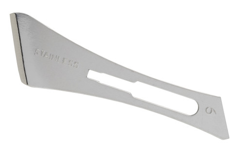 MYCO GLASSVAN® SPECIALTY BLADES - Podiatry Chisel Blade, #9, Stainless, Sterile, 12/bx (Available for Sale in US & Canada) (Item is Short-Dated; Non-Returnable)