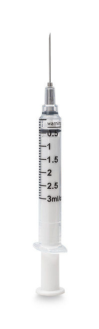 MYCO RELI® WEALY® SAFETY SYRINGES - Safety Syringe with Needle, 3 mL, 22G x 1", Sterile, Deep Green, 100/bx (Rx) (HAZMAT Fees Apply, cannot ship via Air or to AK, GU, HI, MP, PR, VI) (Available for Sale in US & Canada)