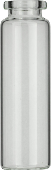 Vial N20-20, CR, c, 23.25x75.5, fl., DIN