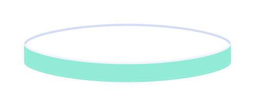 Septa N17 Sil bltr/PTFE w, 45°, 1.5