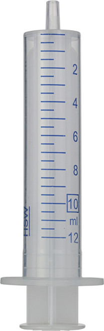 Disposable syringe, Luer tip, 10 mL