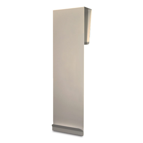 MARKETLAB BOWMAN ACCESSORIES - Door Hanger, Long, Holds Protection Organizers, 22G Quartz Powder Coated Metal, 5½"W x 19"H x 2½"D, (Made in USA)