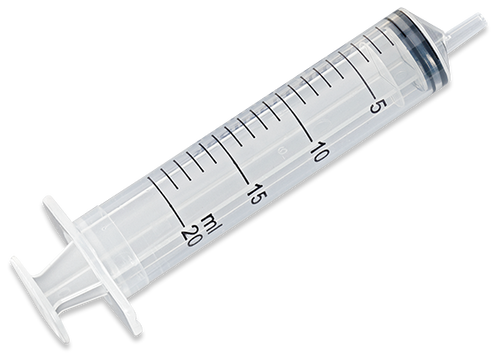 BD Syringe Only, 20mL, Eccentric Tip, 120/bx, 4 bx/cs (Continental US Only)