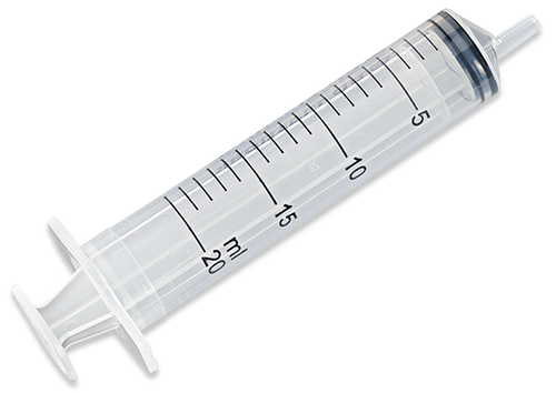 BD Syringe Only, 20mL, Eccentric Tip, 120/bx, 4 bx/cs (Continental US Only)