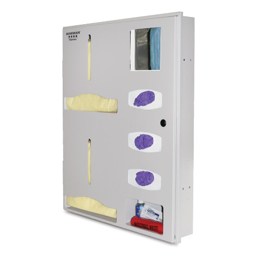 MARKETLAB BOWMAN ISOLATION STATIONS - Isolation Station, Bowman, Recessed, Double Gown