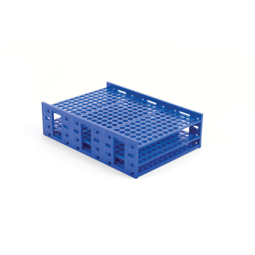 MARKETLAB TUBE RACK - Monster Rack, 10-13 mm, Holds 216 tubes, Blue, 9.3" W x 13.3" L x 3.6" H