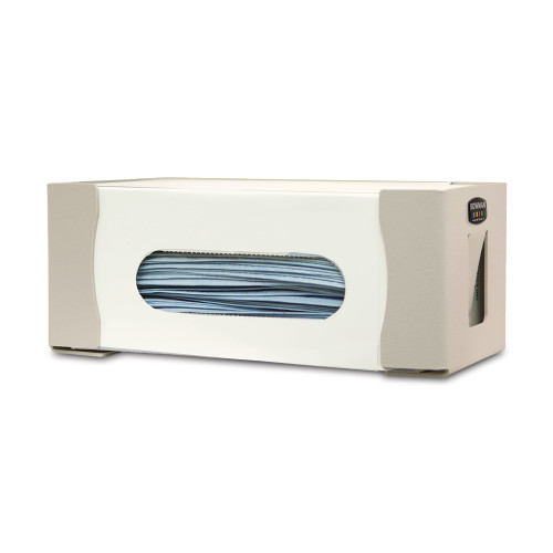 MARKETLAB BOWMAN PROTECTION ORGANIZER - Protection Dispenser, Universal Boxed, (Shoe Cover, Cap, Other), Holds a Variety of Boxed Sizes, Three-Way Keyholes for Vertical or Horizontal Wall Mounting, (Please Note: Any Boxes Which Exceed the Height of t