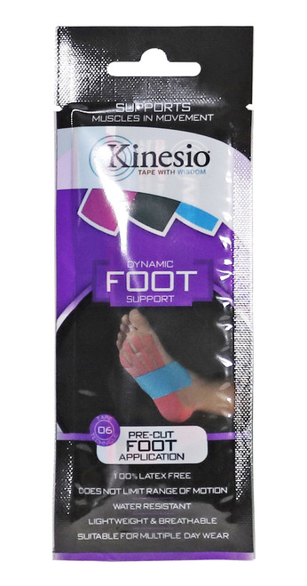 KINESIO TAPE PRE CUTS - Foot Pre Cut, 20 app/bx   (020803)