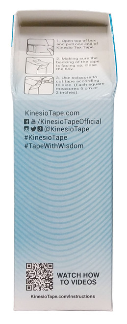 KINESIO TEX CLASSIC TAPE - Classic Tape, 2" x 34 yds, Blue, Bulk  (090301)