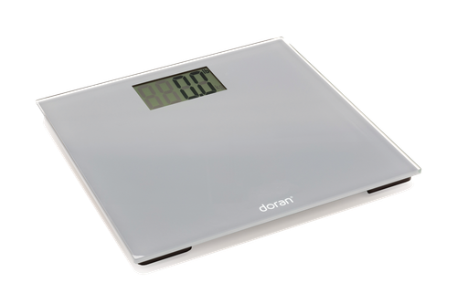 DORAN DIGITAL PHYSICIAN'S SCALE Digital Flat Floor Scale, 12" x 12" x ¾"