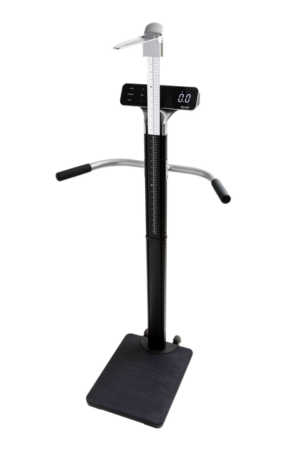 DORAN DIGITAL PHYSICIAN'S SCALE Eye Level Digital Physicians Scale, with Integrated Height Rod, 600x0.2lb (270x0.1kg), Internal Rechargeable Battery