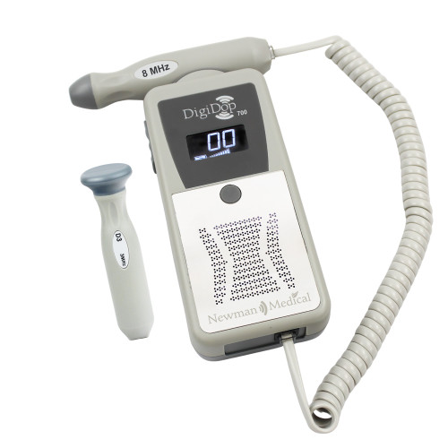 NEWMAN DIGIDOP HANDHELD DOPPLER PROBE COMBOS Display Digital Doppler with Recharger Includes Combination Obstetrical 3MHz & Vascular 8MHz Probes (US Only) ( ONLY)