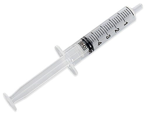 BD Syringe Only, 5mL, Slip Tip, 125/bx, 4 bx/cs (Continental US Only)