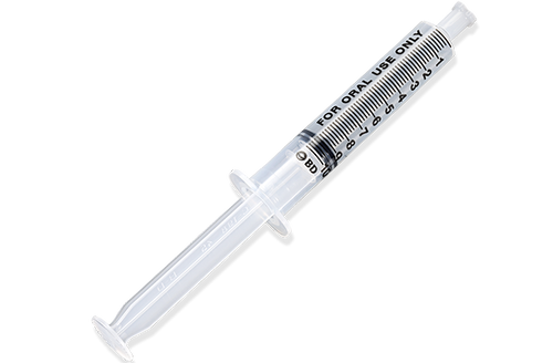BD Oral Syringe, Clear, 10mL, Tip Cap, 100/pk, 5 pk/cs (Continental US Only) - Clear