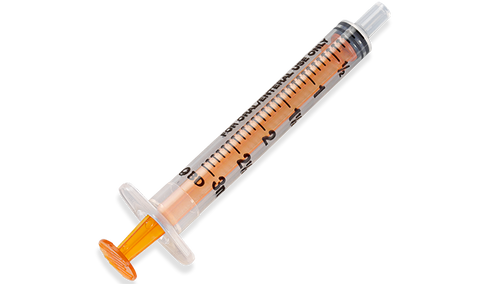 BD Oral Syringe, Clear, 3mL, Sterile, 200/pk, 4 pk/cs (Continental US Only) - Clear