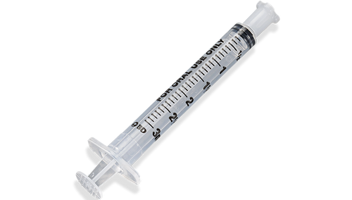 BD Oral Syringe, Clear, 3mL, Tip Cap, 100/pk, 5 pk/cs (Continental US Only) - Clear