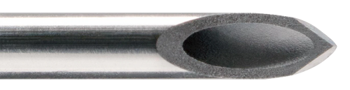 BD Tuohy Needle, 17G X 3½", No Wings, Modified Tuohy Point, 10/bx, 5 bx/cs (Continental US Only) - 17G, 3½"
