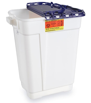 BD Collector, Pharmaceutical, 17 Gallon, Hinge Top, 5/cs (Continental US Only)