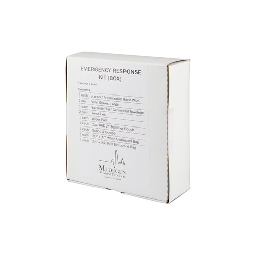 MEDEGEN SOLIDIFIERS - Red-Z Emergency Response Kit, Boxed, Up to 1.25 Gallon, 36/cs