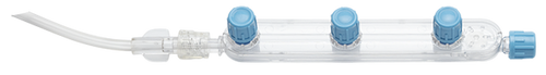 BD Extension Set, (3) Port Manifolde, Spin Male Luer Lock, Not Made with DEHP, 44" Length, 7ml PV, Sterile, 50/cs (Continental US Only) - 44"