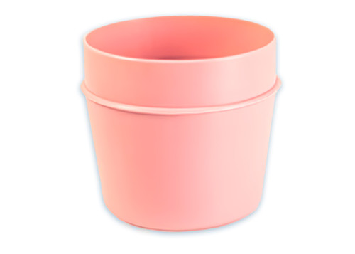 MEDEGEN PITCHERS WITH CUP COVER - Cup-Cover, 9 oz, For 16110, Rose, 12/cs
