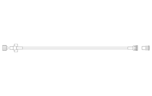 BD Extension Set, Smallbore, Fixed Male Luer Lock, 30" Length, 2 ml Fluid Path, Not Made with DEHP, Sterile, 72/cs (Continental US Only) - 30"