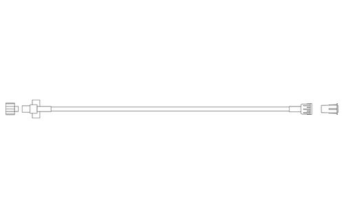BD Extension Set, Smallbore, Fixed Male Luer Lock, 30" Length, 2 ml Fluid Path, Not Made with DEHP, Sterile, 72/cs (Continental US Only) - 30"