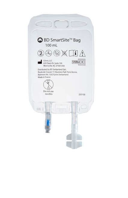BD SmartSite™ Bag, 100 ml, 150/cs (Continental US Only)