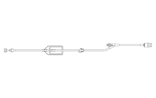 BD SmartSite™ Extension Set, Low Sorbing, 0.2 Micron Filter (1.72 sq. in Low Protein Binding), Pinch Clamps, 100/cs (Continental US Only)