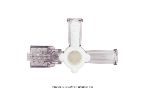 BD SmartSite™ Extension Set, Pinch Clamps, 4-Way Stopcock (Off Indicator), 1 SmartSite™ Needle-Free Valve, 6" 2-Piece Luer Lock, 50/cs (Continental US Only) - 6"