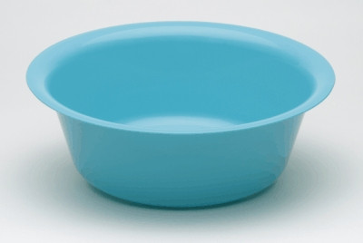 MEDEGEN ROUND WASH BASINS - Wash Basin/Sponge, Round, 7 qt, Blue, 12/cs
