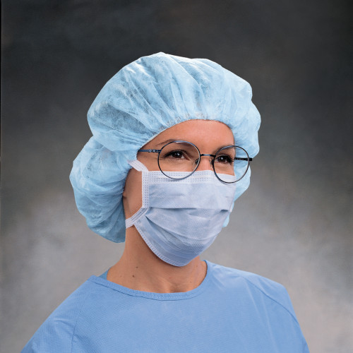HALYARD SPECIALTY FACE MASKS - Fog-Free Surgical Mask, Blue, 50/pkg, 6 pkg/cs (US Only)