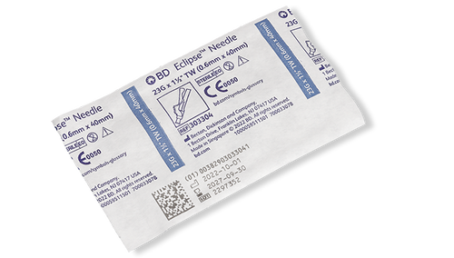 BD Needle, 23G x 1.5", Thin Wall, Sterile, 100/bx, 12 bx/cs (Continental US Only) - 23G, 5"