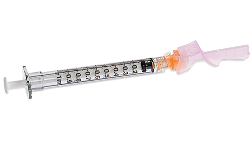 BD ECLIPSE™ Needle, 25G x 5/8", 1mL, Luer-Lok™ Syringe, Detachable Needle, 50/bx, 6 bx/cs (Continental US Only) - 25G, 5/8"