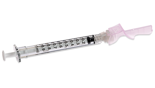 BD ECLIPSE™ Needle, 27G x ½", 1mL, Luer-Lok™ Syringe, Detachable Needle, 50/bx, 6 bx/cs (Continental US Only) - 27G