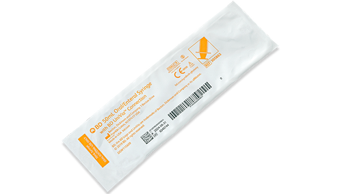 BD Enteral Syringe, UniVia™ Connector, 50mL, Sterile, 40/pk, 4 pk/cs (Continental US Only)
