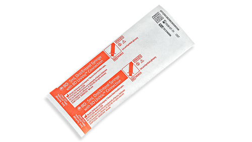 BD Enteral Syringe, UniVia™ Connector, 5mL, 125/pk, 4 pk/cs (Continental US Only)